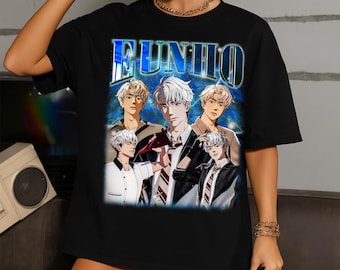 Retro Bamby Plave T-shirt, Plave 2nd Mini Album Asterum: 134-1