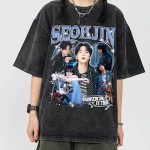 JIN #RUNSEOKJINEP tour EUVer黒TシャツM BTS Jin RUNSEOKJIN EP. TOUR 2025 Shirt – Kpop Exchange