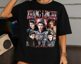 Retro Zhang Linghe Shirt, Zhang Linghe Bootleg Shirt, Zhang Linghe Tshirt, CDrama Fan Shirt, Chinese Actor Shirt, Movie Tshirt, Trending Tee