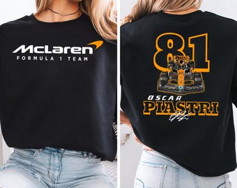 Oscar Piastri Limited Shirt, Vintage McLaren F1 T-Shirt, Piastri Fan Gift, McLaren Racing Merch, F1 Grand Prix Tee, Oscar Piastri Sweatshirt