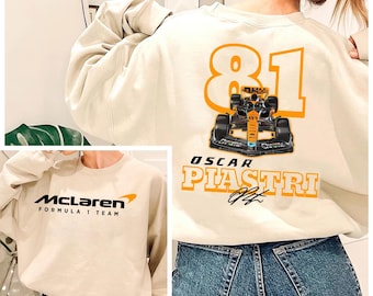 Oscar Piastri Limited Shirt, Vintage McLaren F1 T-Shirt, Piastri Fan Gift, McLaren Racing Merch, F1 Grand Prix Tee, Oscar Piastri Sweatshirt