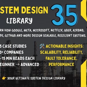 The System Design Library — 35 Real-World Engineering Case Studies