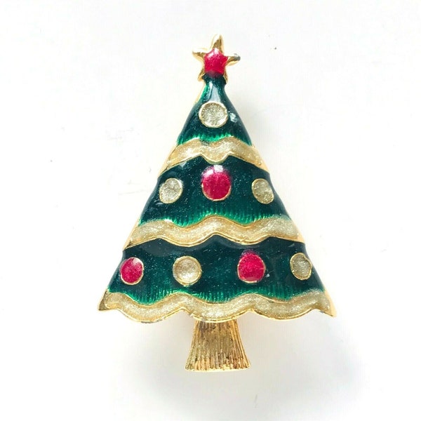 Broche vintage lindo para el árbol de Navidad