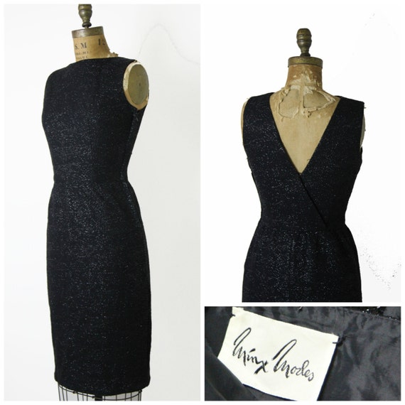 1950s Minx Modes Pencil Dress