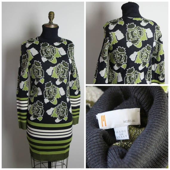 Missoni Knit Floral Dress