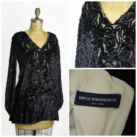 1960s Gayle Kirkpatrick Blouse