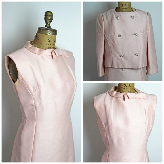 1960s Pink Cocktail Set