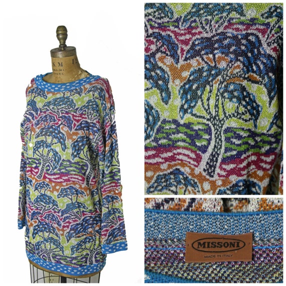 1980s Knit Missoni Dress