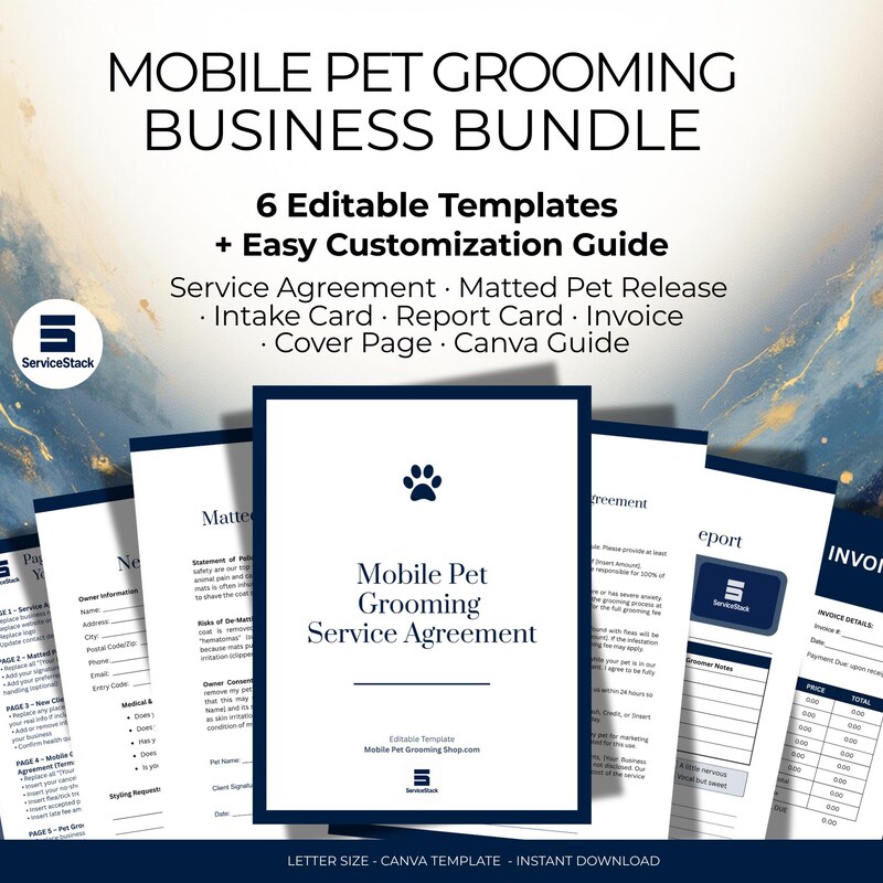 Curated visual reference: Picture Idea: Client Cards Groomers