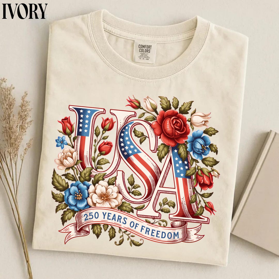 USA 250 Years of Freedom Shirt | Semiquincentennial America 250 Tee ...