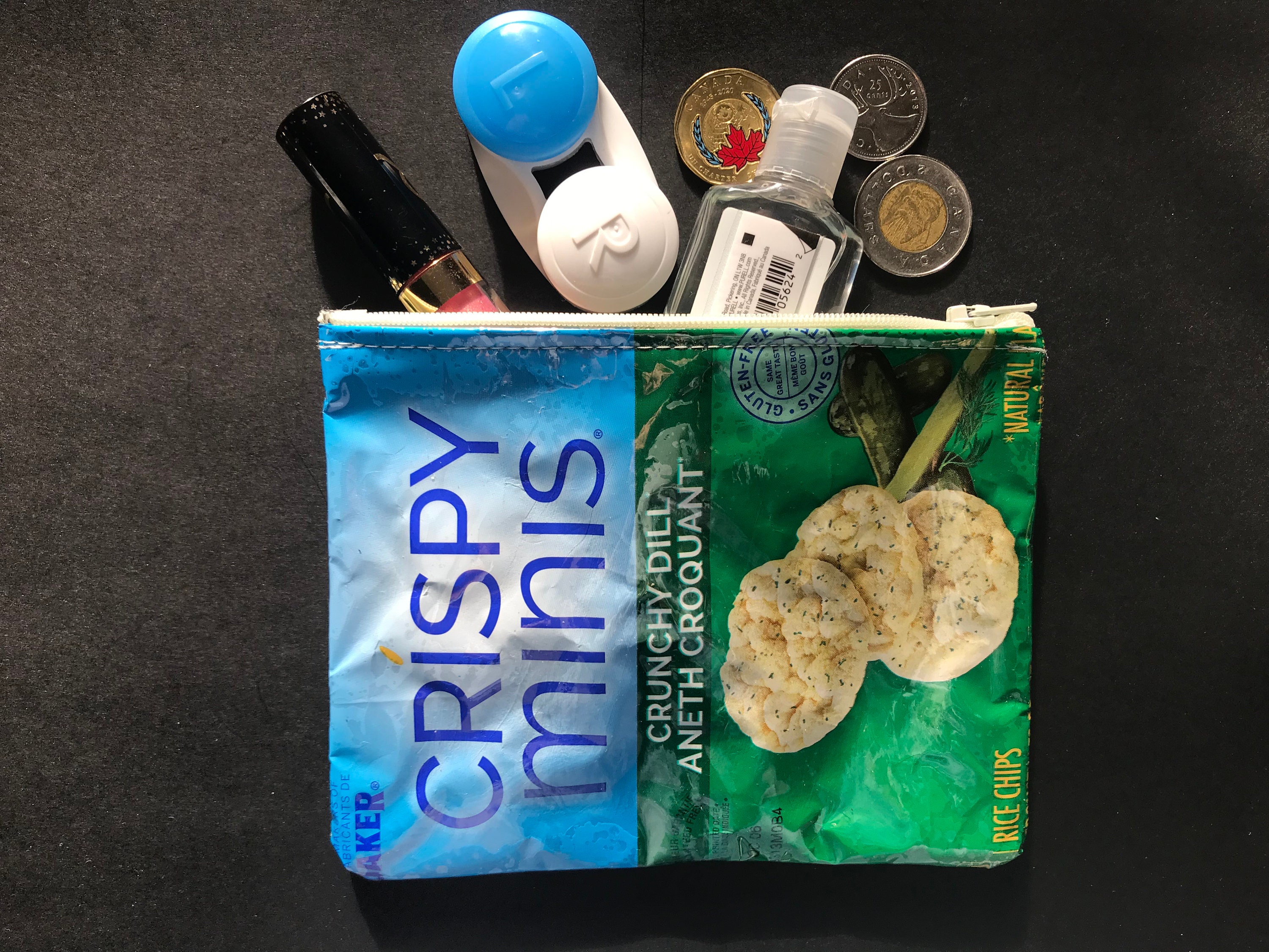 Dill Pickle Zipper Pouch Crunchy Dill Pickle Upcycled Etsy