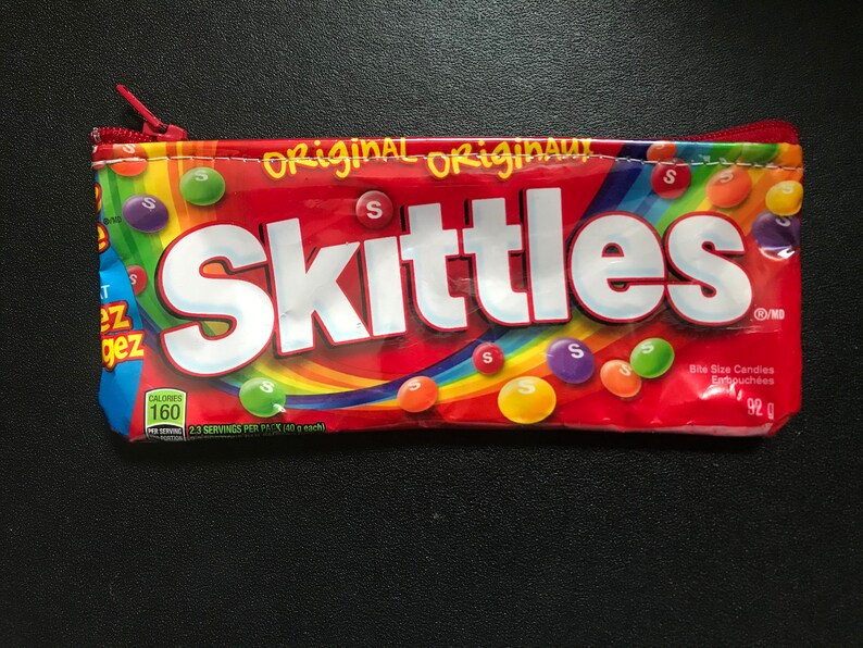Download Skittles Wallet Case Made From An Upcycled Skittles Wrapper | Etsy