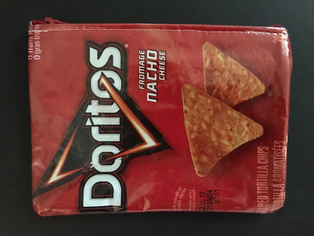 Doritos Upcycled Chip Bag Handmade Into A Gift Idea for A Etsy