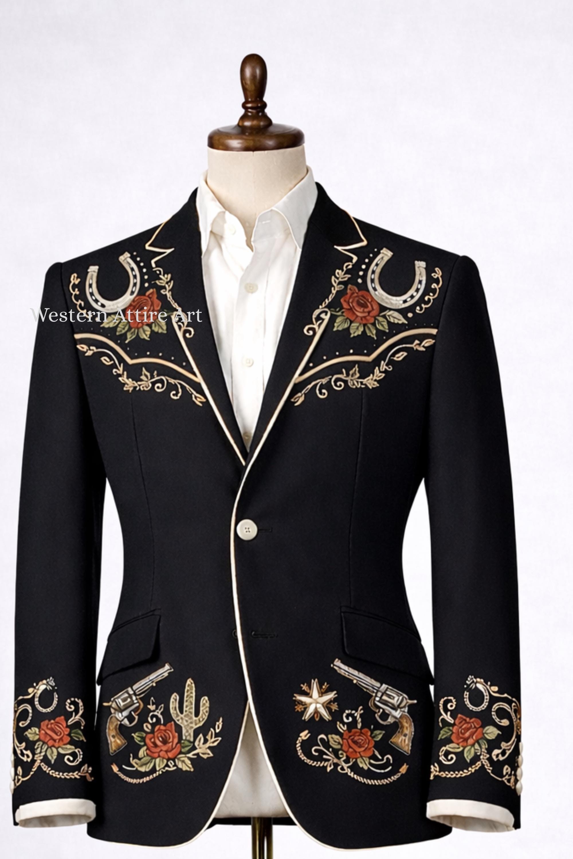 Cowboy Suit Jacket - Etsy