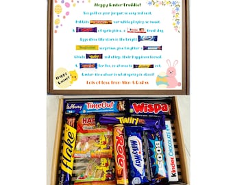 Chocolate Easter Gift Box with Poem | Personalised Letterbox Gift Hamper