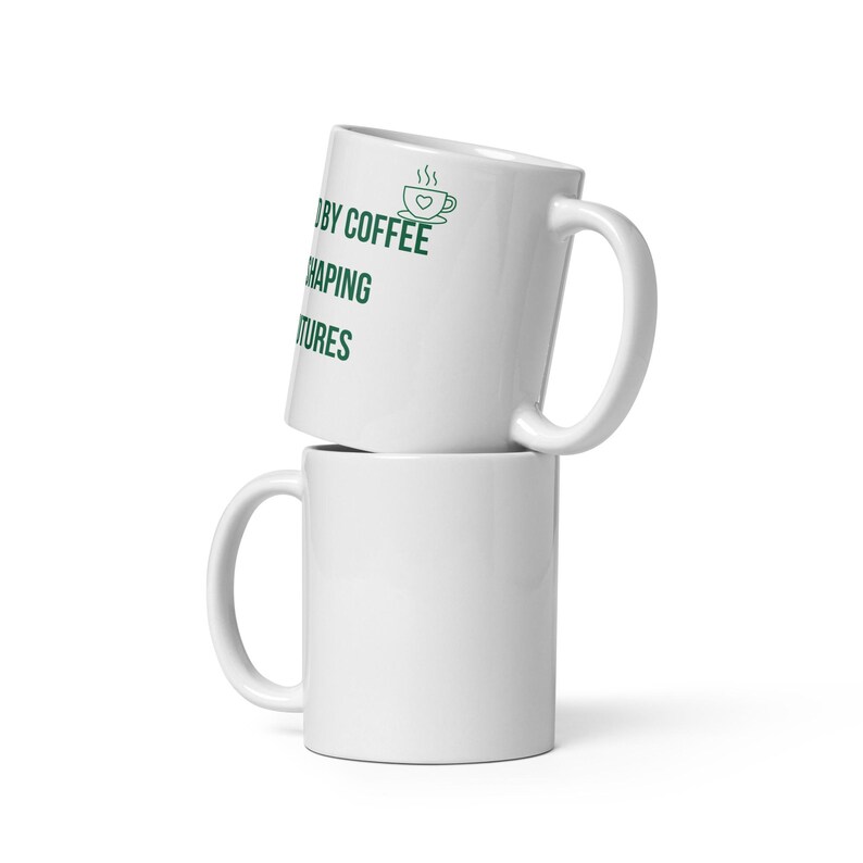Teacher Mug Funny Coffee Mug for Teachers | Fueled By Coffee and Shaping Futures | Teacher Gift | Teacher Appreciation | Best Teacher Mug