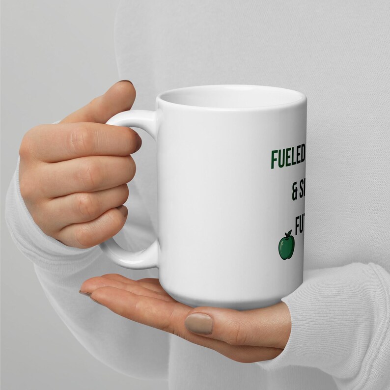 Teacher Mug Funny Coffee Mug for Teachers | Fueled By Coffee and Shaping Futures | Teacher Gift | Teacher Appreciation | Best Teacher Mug