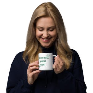 Teacher Mug Funny Coffee Mug for Teachers | Fueled By Coffee and Shaping Futures | Teacher Gift | Teacher Appreciation | Best Teacher Mug