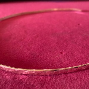 Textured Sterling Silver Headband: Unisex Alice Band. Can customise with tube or loops to make a Tiara image 13