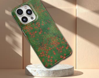 Grassland Flowers Phone Case Floral TOUGH Cover for iPhone 17 Pro Max, 16e, 15, 14, 13 & Samsung S26 Ultra, S25 FE, A57, A56, Pixel 10, 9A