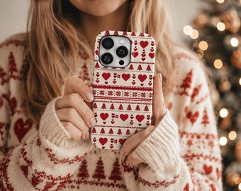 Nordic Design Phone Case Scandinavian TOUGH Cover for iPhone 17 Pro Max, 16e, 15, 14, 13 & Samsung S26 Ultra, S25 FE, A57, A56, Pixel 10, 9A
