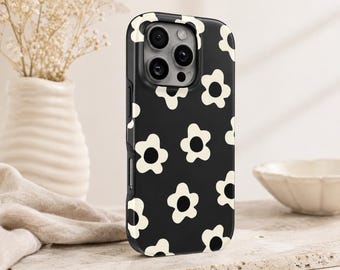 Flowers Phone Case Floral TOUGH Cover for iPhone 17 Pro Max, 16e, 15, 14, 13 & Samsung S26 Ultra, S25 FE, A57, A56, Pixel 10, 9A