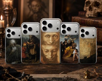 Goya Art Phone Case Painting Cover for iPhone 17 Pro Max, 17e, 15, 14, 13 & Samsung S26 Ultra, S25 FE, A57, A56, Pixel 10, 9A