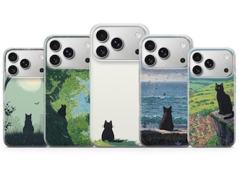 Cat Phone Case Kitten Cover for iPhone 18 Pro Max, 17, 16, 15, Samsung S26 Ultra, S25 FE, A57, A56, Pixel 11, 10