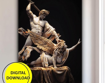 Perseus SVG Bundle, Perseus and Medusa PNG ,greek Myhtology