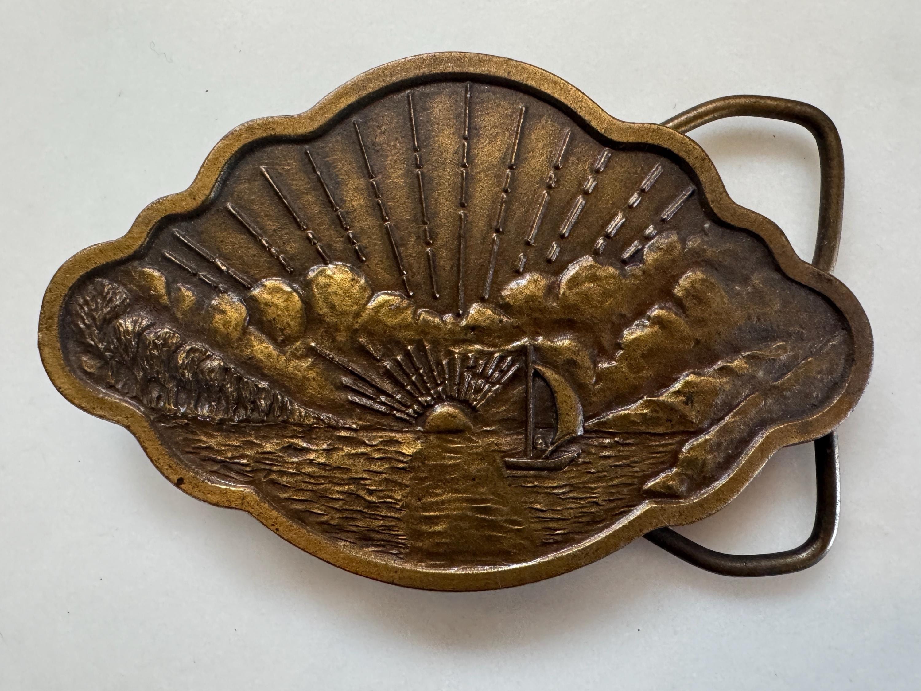 Sunrise Belt Buckle - Etsy