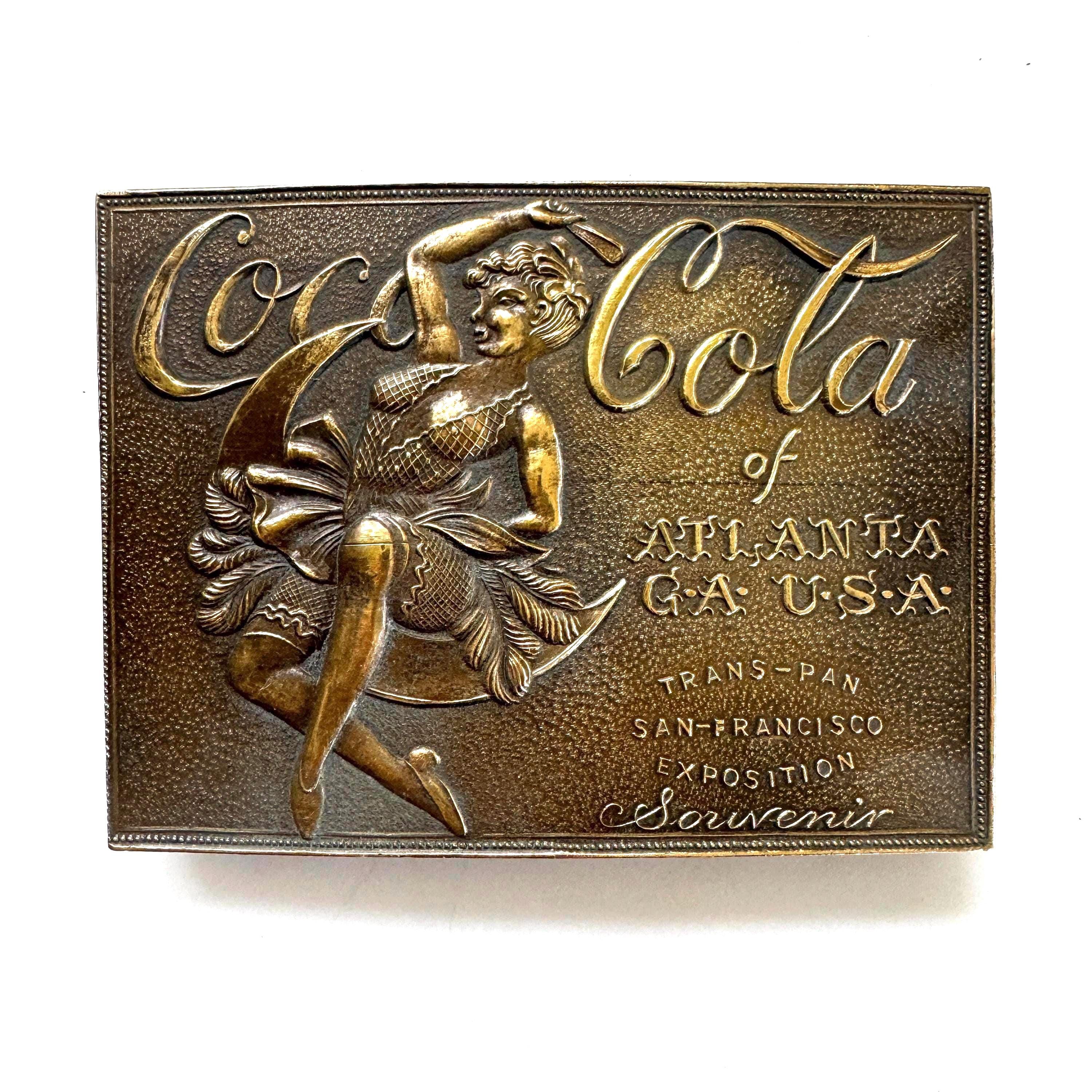Coca Cola Vintage Belt Buckle - Etsy