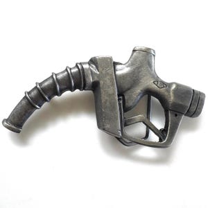 1979 Bensinpumpmunstycke Vintage bältesspänne Indiana Metal Craft