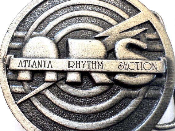 Vintage 1977 Atlanta Rhythm Section ARS Bergamot Belt Buckle View 6
