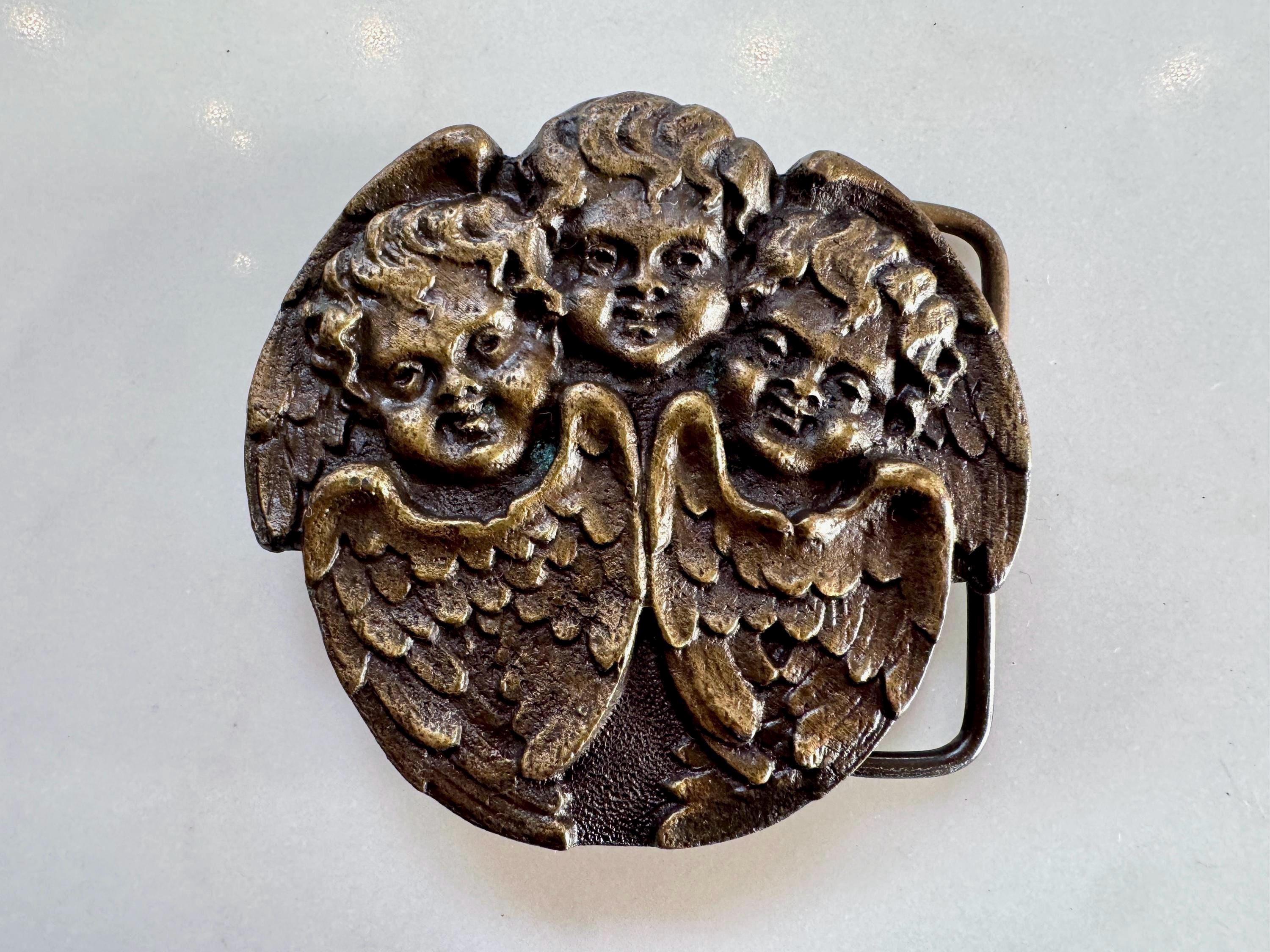 Cherub Belt Buckle - Etsy Canada display picture 2