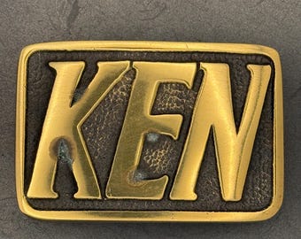 BECHTEL Limerick II, We Believe in Safety Solid Brass Belt  display picture 3