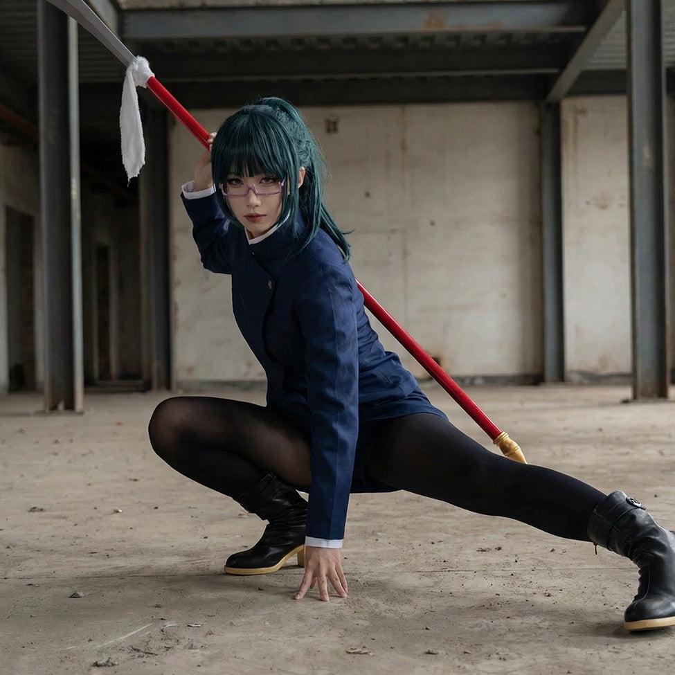 Complete Maki Zenin JJK Costume - Cosplay Anime Outfit for Events-Expo