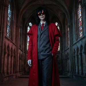 Alucard Character Cosplay Costume - Expo & Convention Ready