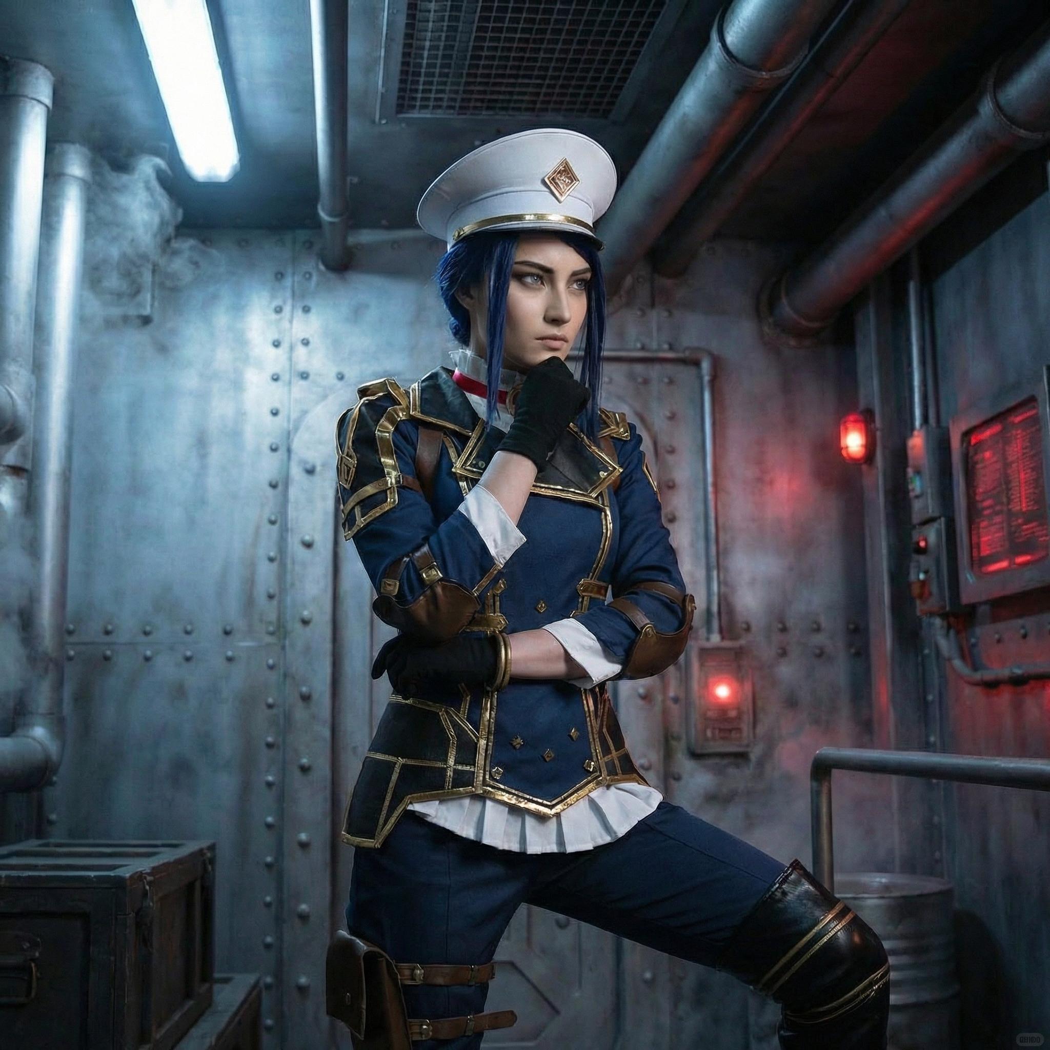 Caitlyn Arcane Cosplay Outfit - Event Ready Anime Costume Set