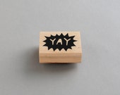 Rubber Stamp // Yay Starburst (1.5x2)