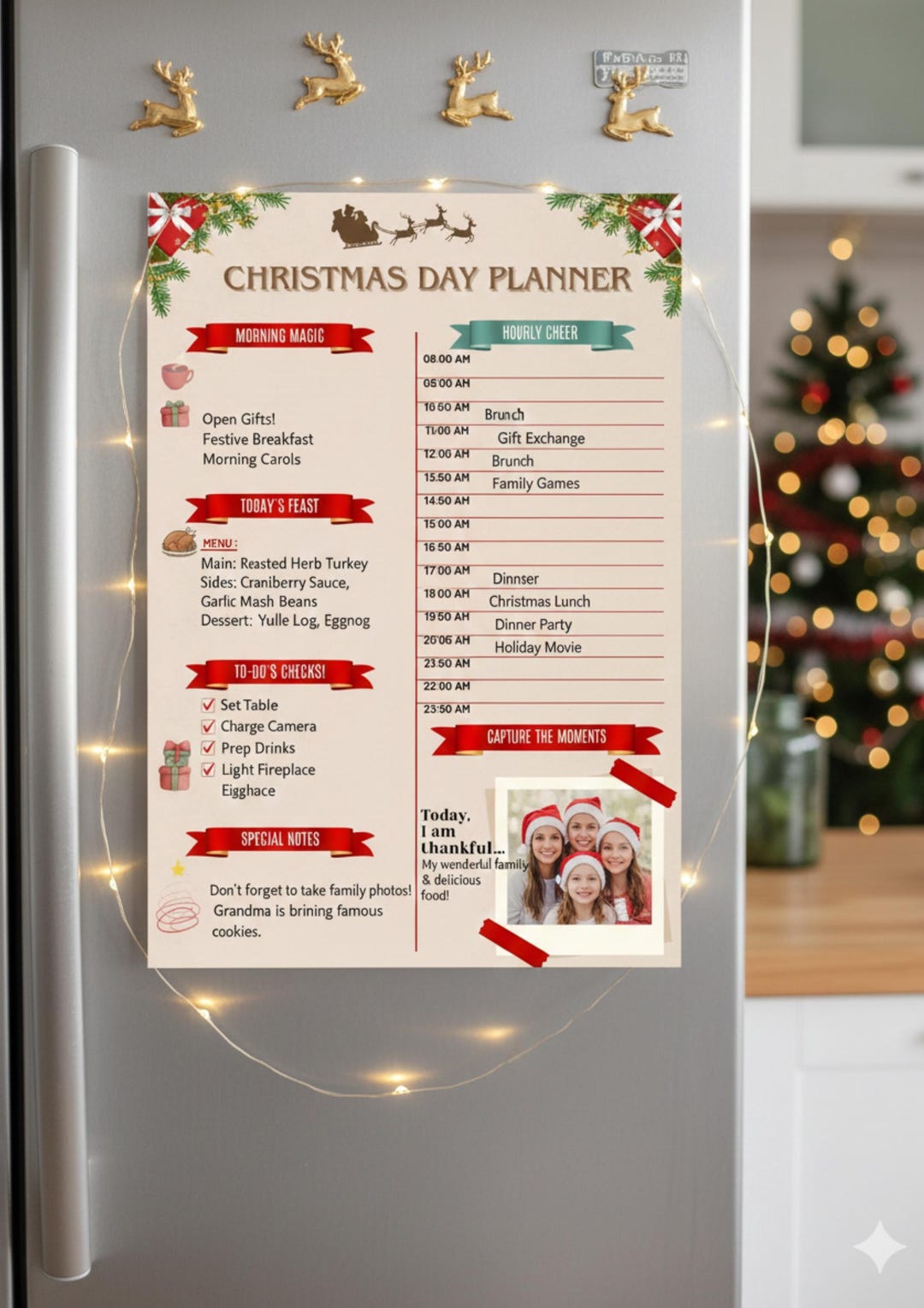 Christmas Planner Printable Bundle | Holiday Organizer, Gift List ...