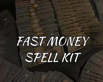 Fast Money Spell for Quick Cash Flow Sudden Wealth Boost Lucky Break Prosperity Energy Rapid Abundance Financial Opportunity Manifestation