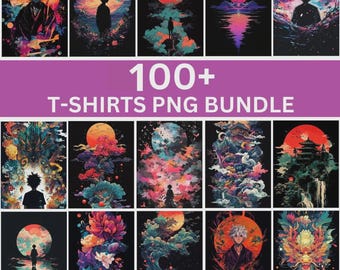 Anime Bundles PNG - Instant Download"