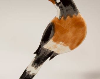 Ceramic Bird Robin - Ornament....