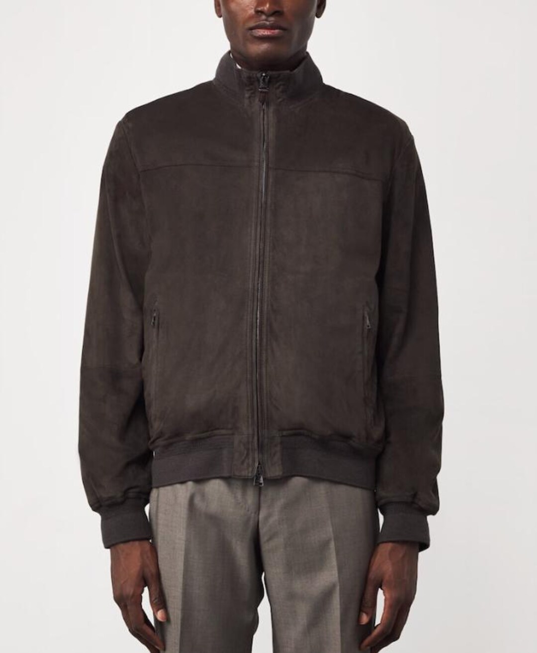 Goat Suede Jacket | Genuine Goat Suede Leather | Classic Casual
