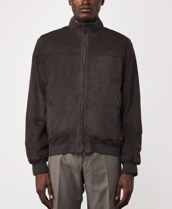 ジャケット・アウター 80s- goat suede tailored jacket Goat Suede Jacket | Genuine Goat Suede Leather | Classic Casual