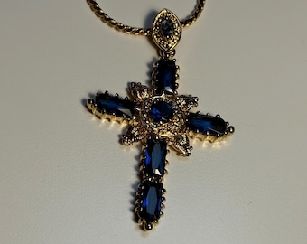 Camrose & Kross Vintage Cross Pendant w/ Necklace