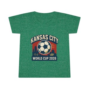 Camiseta para niño/niña de la Copa Mundial de Fútbol de Kansas City 2026 imagen 5