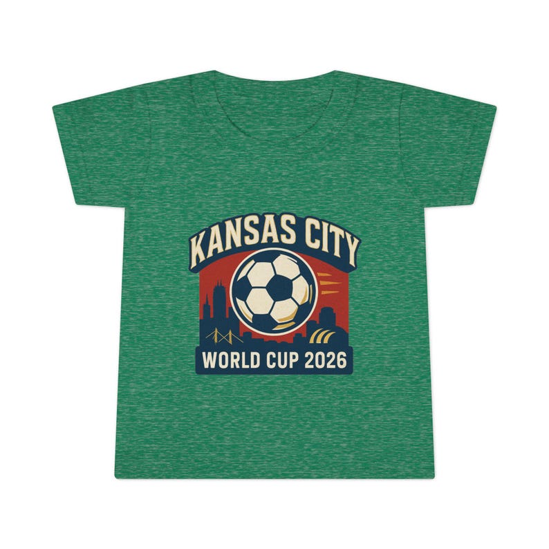 Camiseta para niño/niña de la Copa Mundial de Fútbol de Kansas City 2026 imagen 5