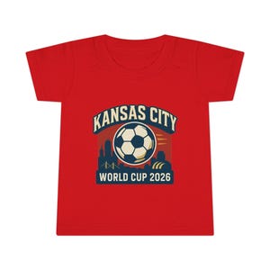 Camiseta para niño/niña de la Copa Mundial de Fútbol de Kansas City 2026 imagen 10