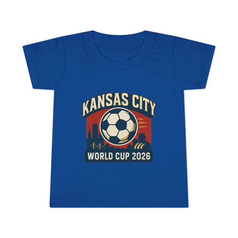 Camiseta para niño/niña de la Copa Mundial de Fútbol de Kansas City 2026 imagen 9